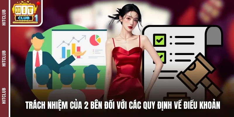 Trách nhiệm của 2 bên đối với các quy định về điều khoản