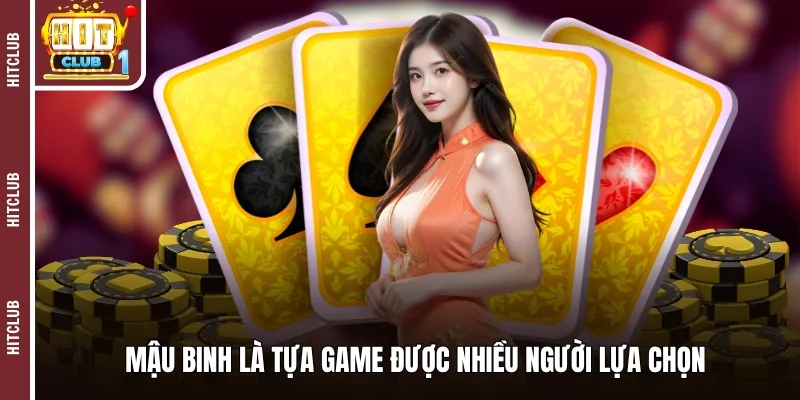 Mậu binh là tựa game được nhiều người lựa chọn 